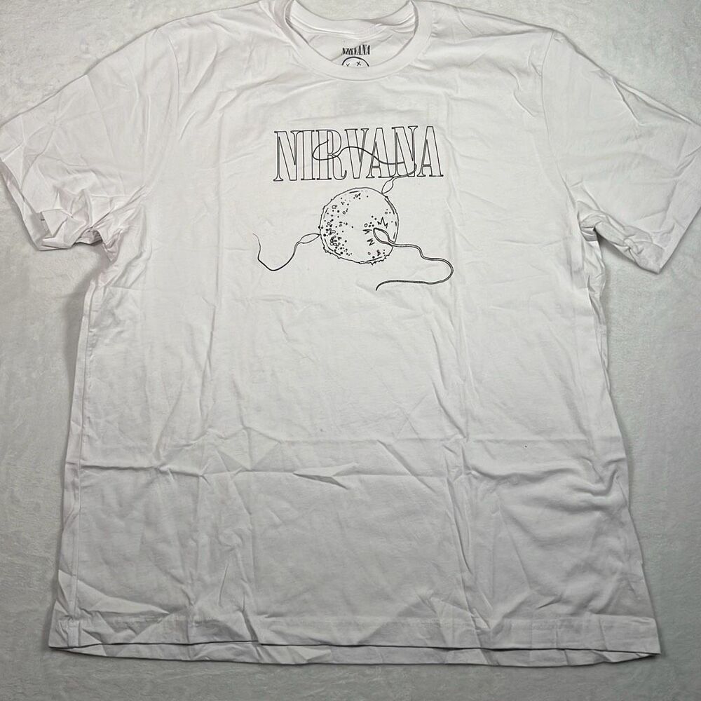 Nirvana In Bloom double sided concert release band T-shirt NWOT Men 3XL
